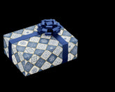 Cadeaupapier - Eid blauwe tegels XL (100x70cm)